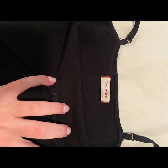 Aritzia Sunday Best Annie Bodysuit in BLACK - Picture 7 of 7